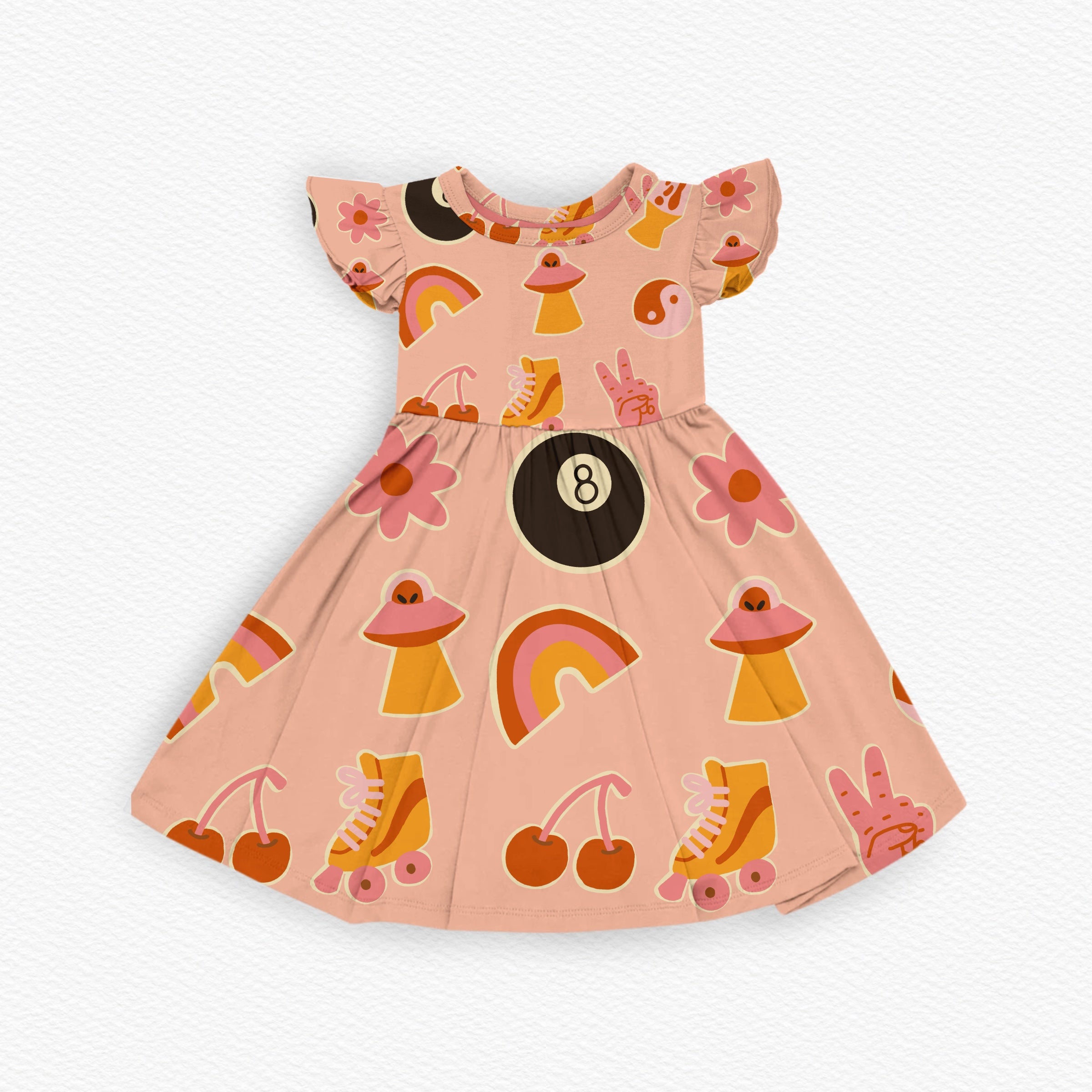 Retro Daydream Twirl Dress