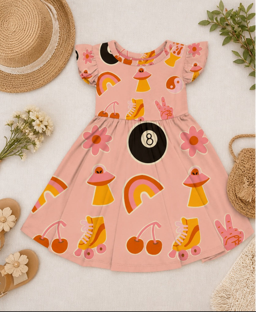 Retro Daydream Twirl Dress