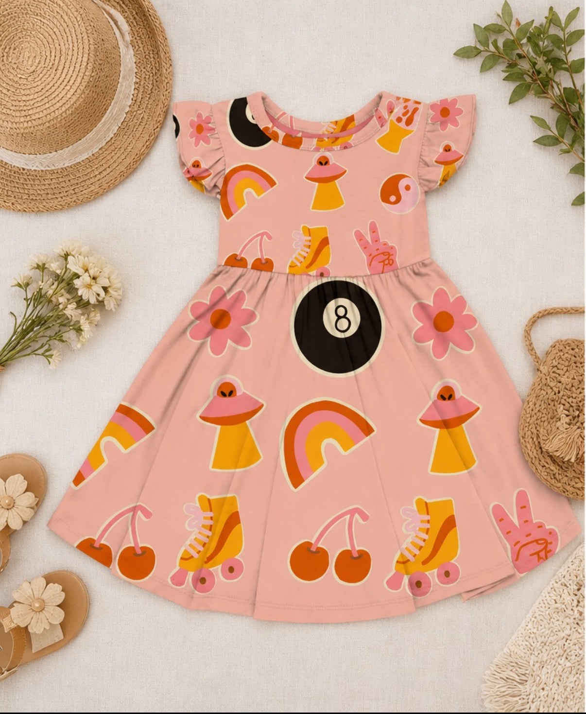 Retro Daydream Twirl Dress